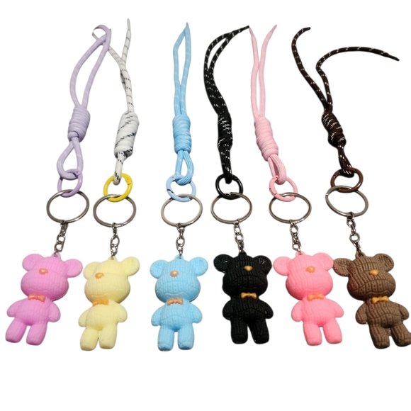 Accessories - Teddy Bear Keychain Lanyard (1)